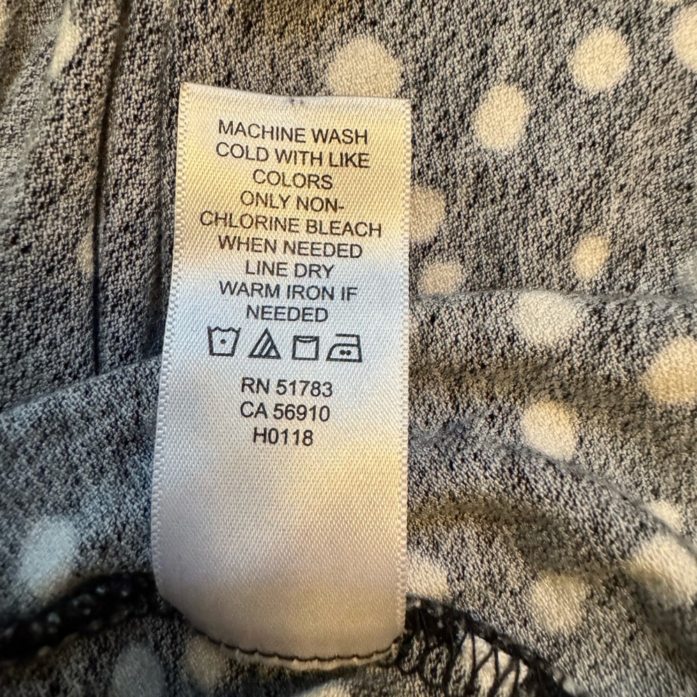 Maurices Black & White Polka Dot Lace-Trim Tank (Plus Size, 1, Women) - Picture 4 of 9